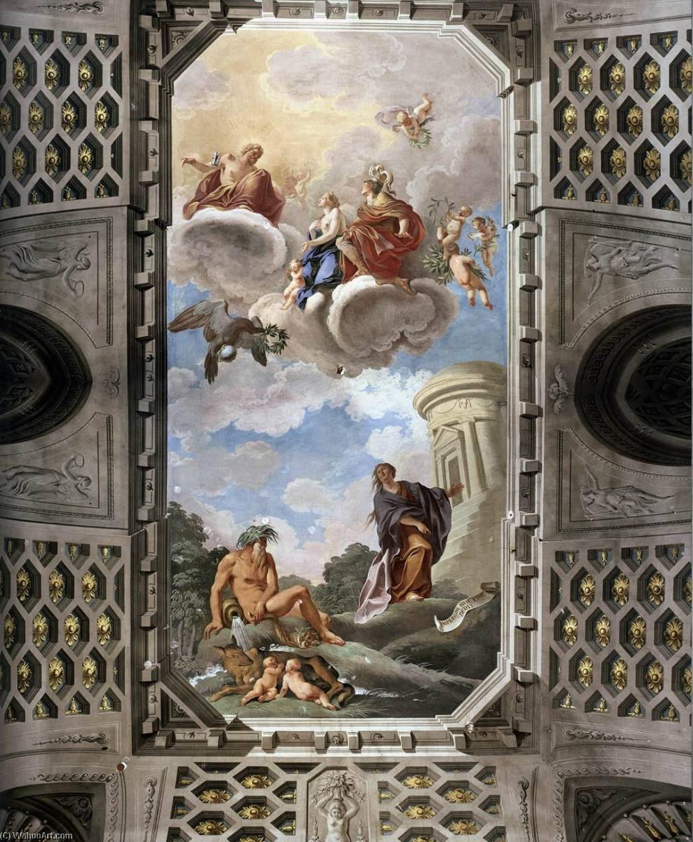 Wikioo.org - The Encyclopedia of Fine Arts - Painting, Artwork by Tommaso Gherardini - Origin of the Roman Empire