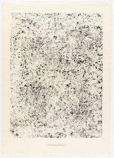 WikiOO.org - Encyclopedia of Fine Arts - Maalaus, taideteos Jean Philippe Arthur Dubuffet - Powdery Congress (Congrès poudreux) from the portfolio Sites and Paths (Sites et chaussées) from Phenomena (Les Phénomènes)