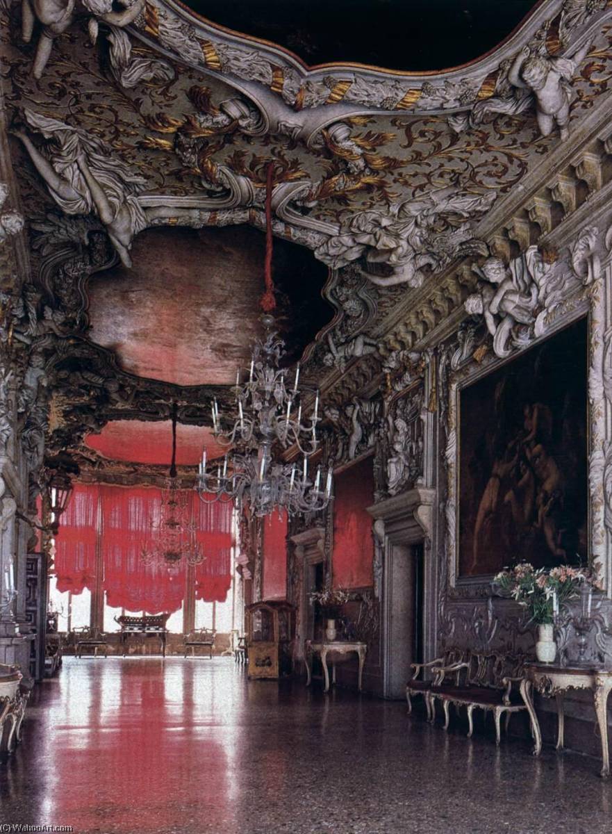 WikiOO.org - Encyclopedia of Fine Arts - Maľba, Artwork Abbondio Stazio - Entrance hall