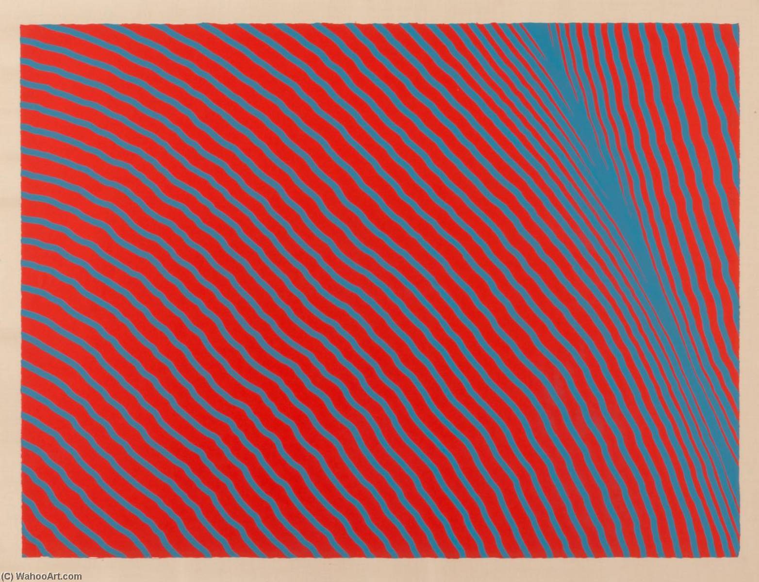 WikiOO.org - Encyclopedia of Fine Arts - Lukisan, Artwork Henry Pearson - Blue on Red