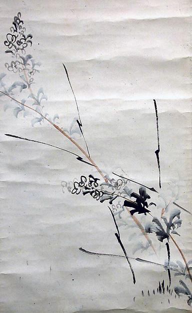 Wikioo.org - The Encyclopedia of Fine Arts - Painting, Artwork by Otagaki Rengetsu - Deutzia Crenata