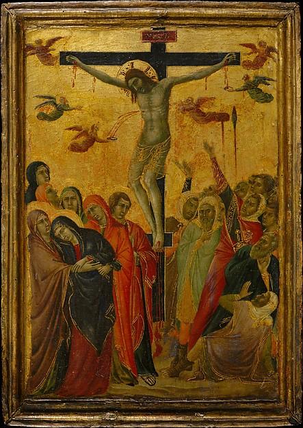 Wikioo.org - The Encyclopedia of Fine Arts - Painting, Artwork by Segna Di Buonaventura - The Crucifixion
