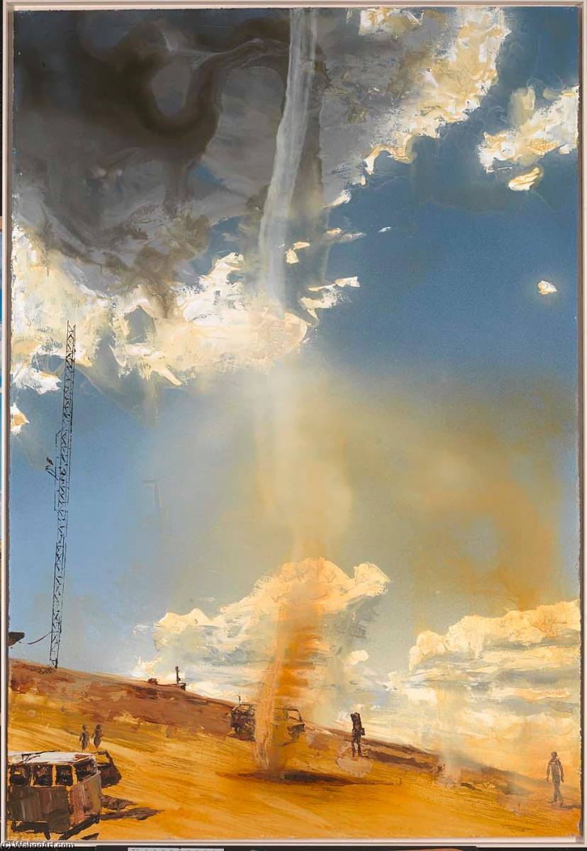 Wikioo.org - The Encyclopedia of Fine Arts - Painting, Artwork by Alexis Rockman - Dust Devil