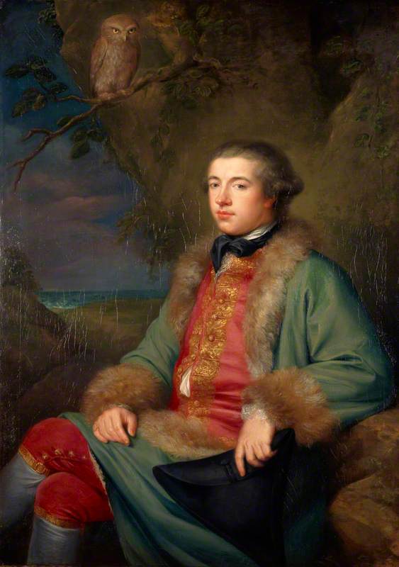 Wikioo.org - The Encyclopedia of Fine Arts - Painting, Artwork by George Willison - James Boswell (1740–1795), Diarist and Biographer of Dr Samuel Johnson