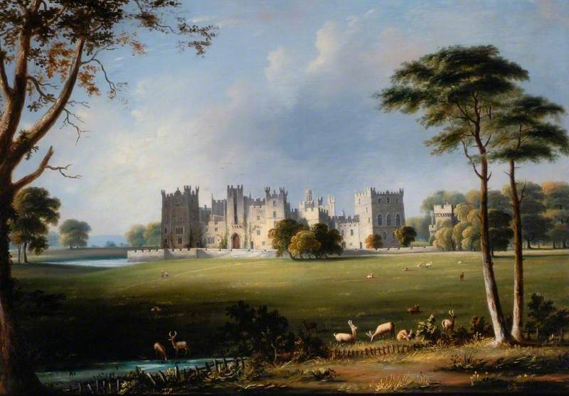 Wikioo.org - The Encyclopedia of Fine Arts - Painting, Artwork by Joseph Miller - Raby Castle, County Durham