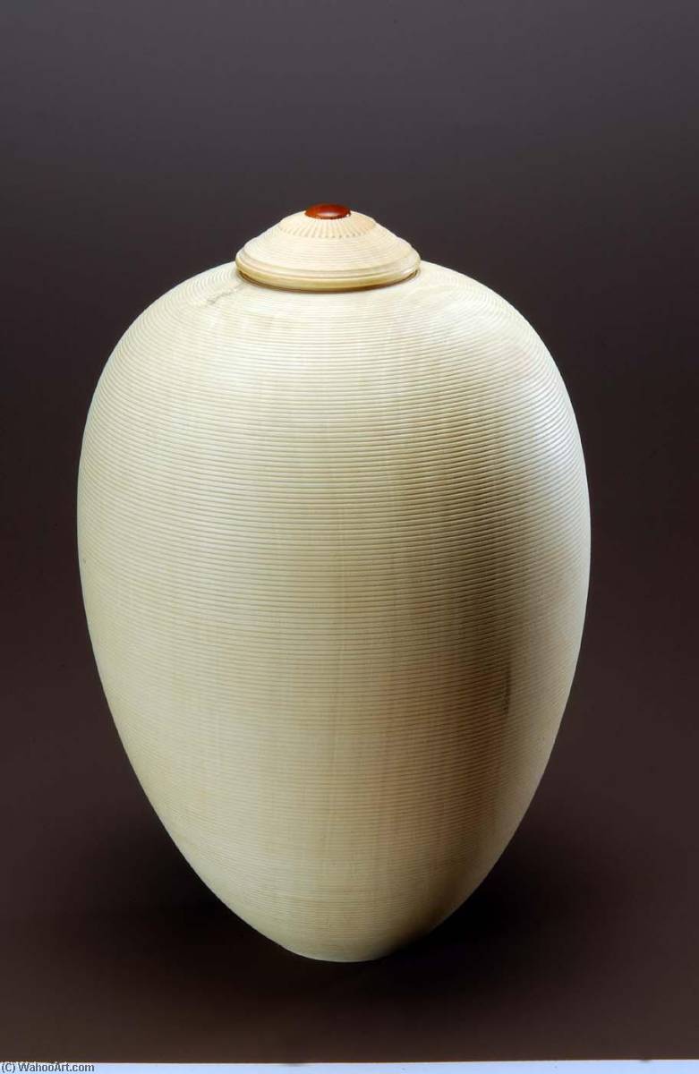 WikiOO.org - Encyclopedia of Fine Arts - Lukisan, Artwork John Jordan - Lidded Jar