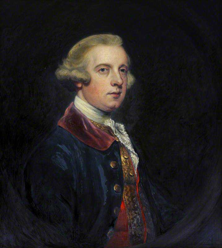 Wikioo.org - The Encyclopedia of Fine Arts - Painting, Artwork by George Dodgson Tomlinson - Lord John Cavendish (1732–1796) (after Joshua Reynolds)