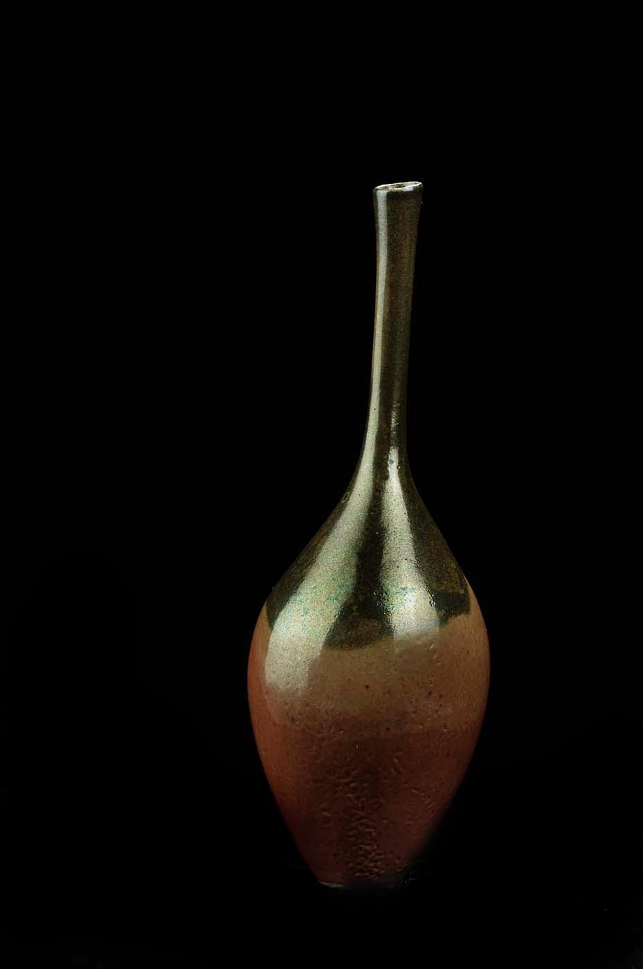 WikiOO.org - Encyclopedia of Fine Arts - Målning, konstverk Joyce Michaud - Pinch Pot with Long Neck