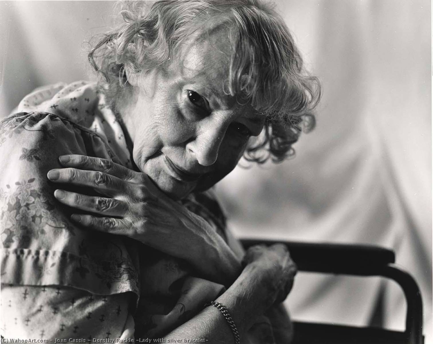 WikiOO.org - Enciclopedia of Fine Arts - Pictura, lucrări de artă Joan Cassis - Dorothy Ruckle (Lady with silver bracelet)
