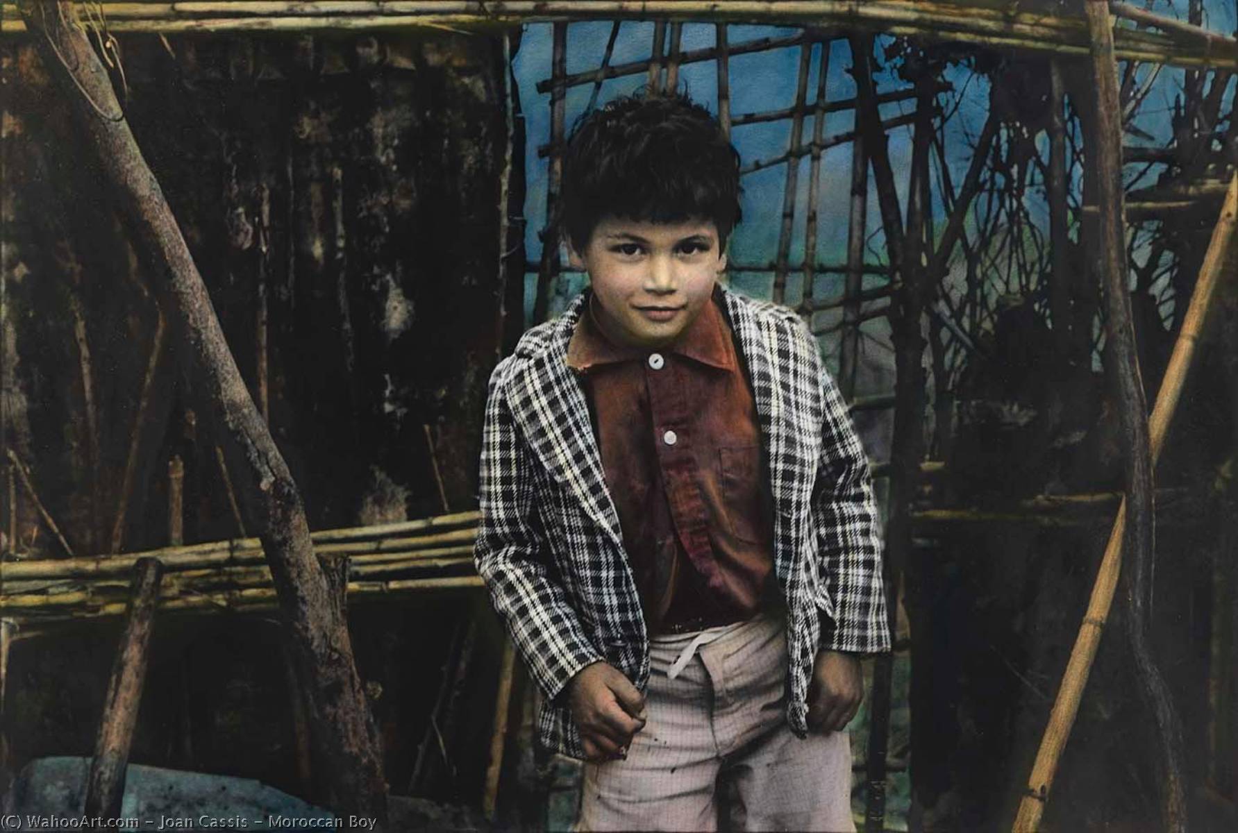 Wikioo.org - The Encyclopedia of Fine Arts - Painting, Artwork by Joan Cassis - Moroccan Boy