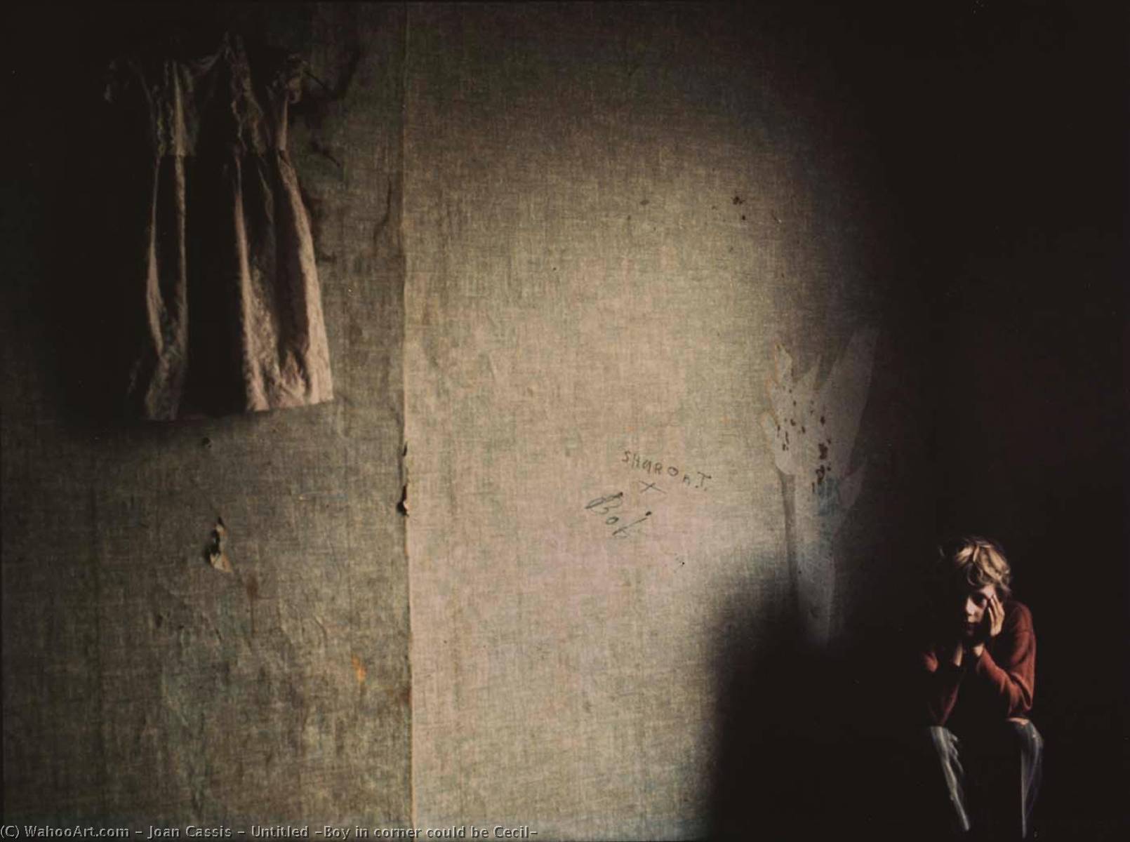 WikiOO.org - Enciclopedia of Fine Arts - Pictura, lucrări de artă Joan Cassis - Untitled (Boy in corner could be Cecil)