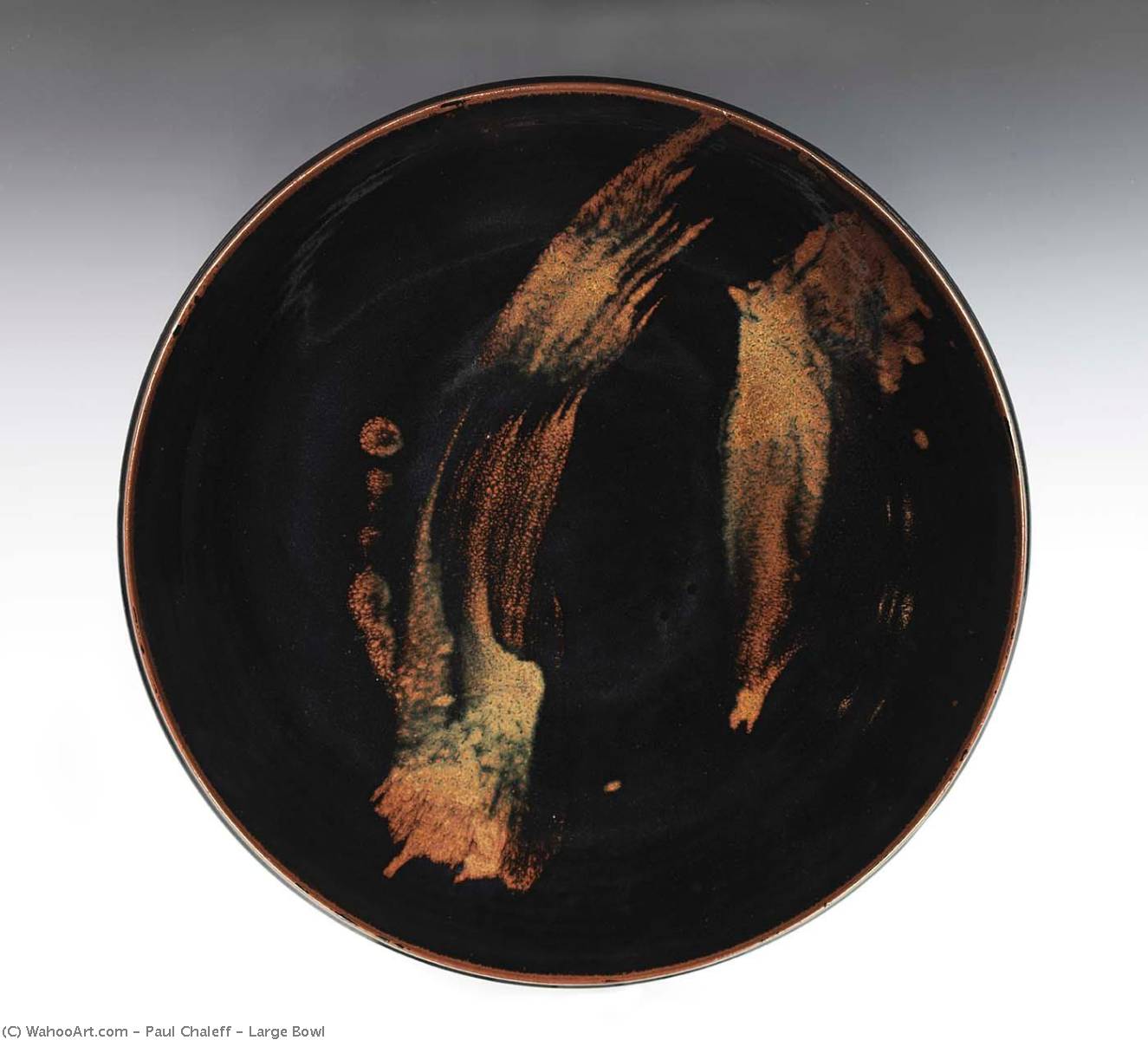 WikiOO.org - Encyclopedia of Fine Arts - Maleri, Artwork Paul Chaleff - Large Bowl