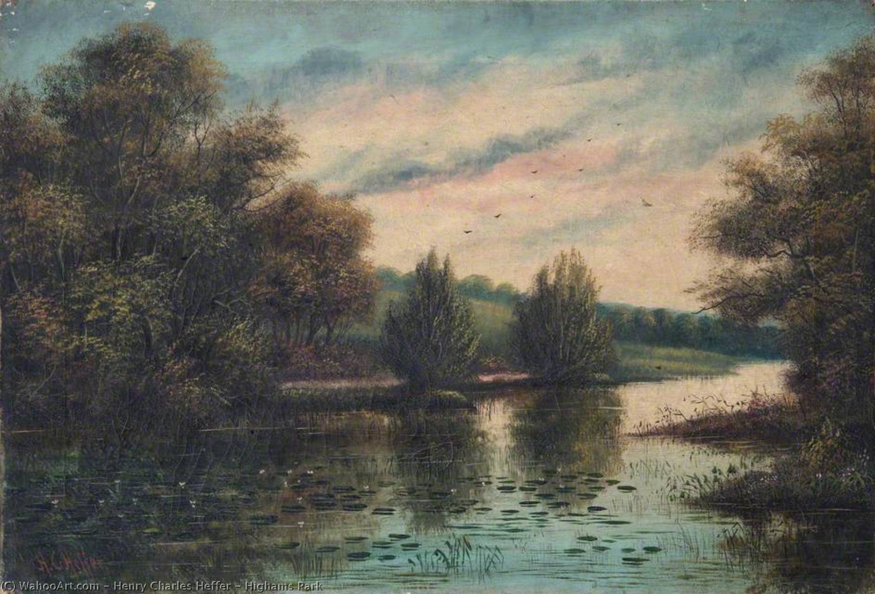 Wikioo.org - The Encyclopedia of Fine Arts - Painting, Artwork by Henry Charles Heffer - Highams Park