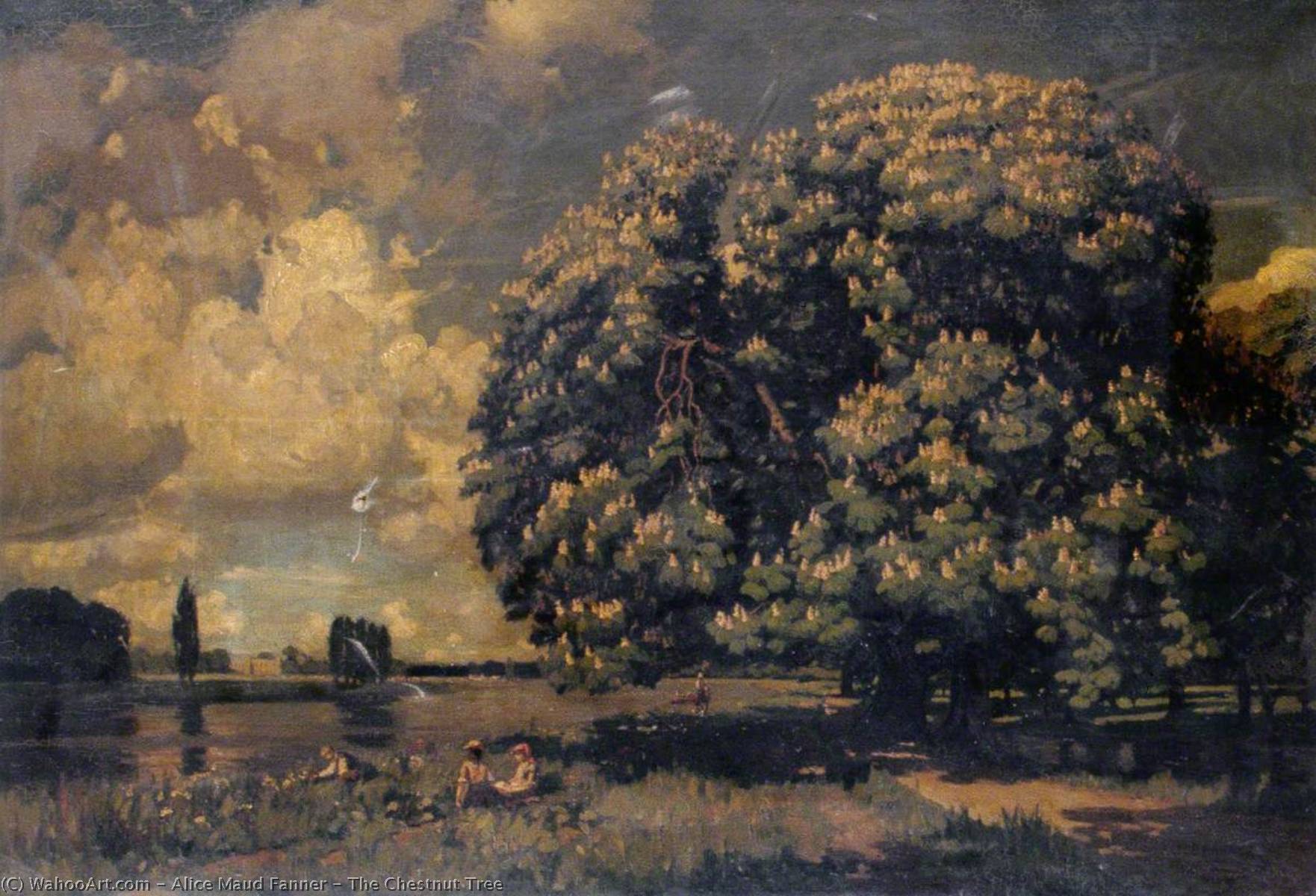 Wikioo.org - The Encyclopedia of Fine Arts - Painting, Artwork by Alice Maud Fanner - The Chestnut Tree