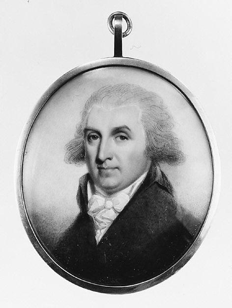 WikiOO.org - אנציקלופדיה לאמנויות יפות - ציור, יצירות אמנות John Barry - Portrait of a Man, Said to Be John Durham