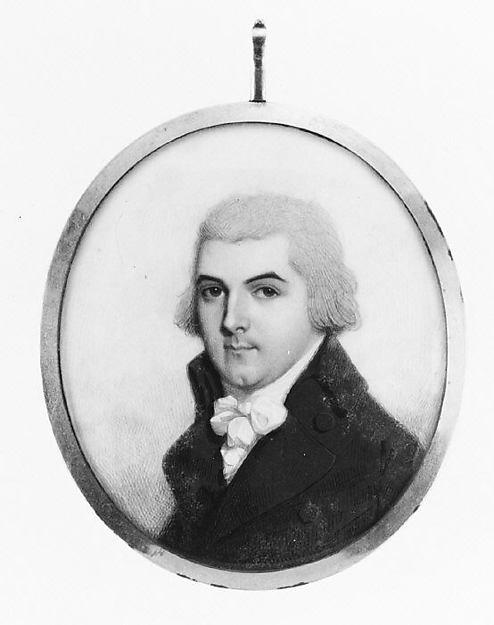 WikiOO.org - Encyclopedia of Fine Arts - Lukisan, Artwork John Barry - Portrait of a Man