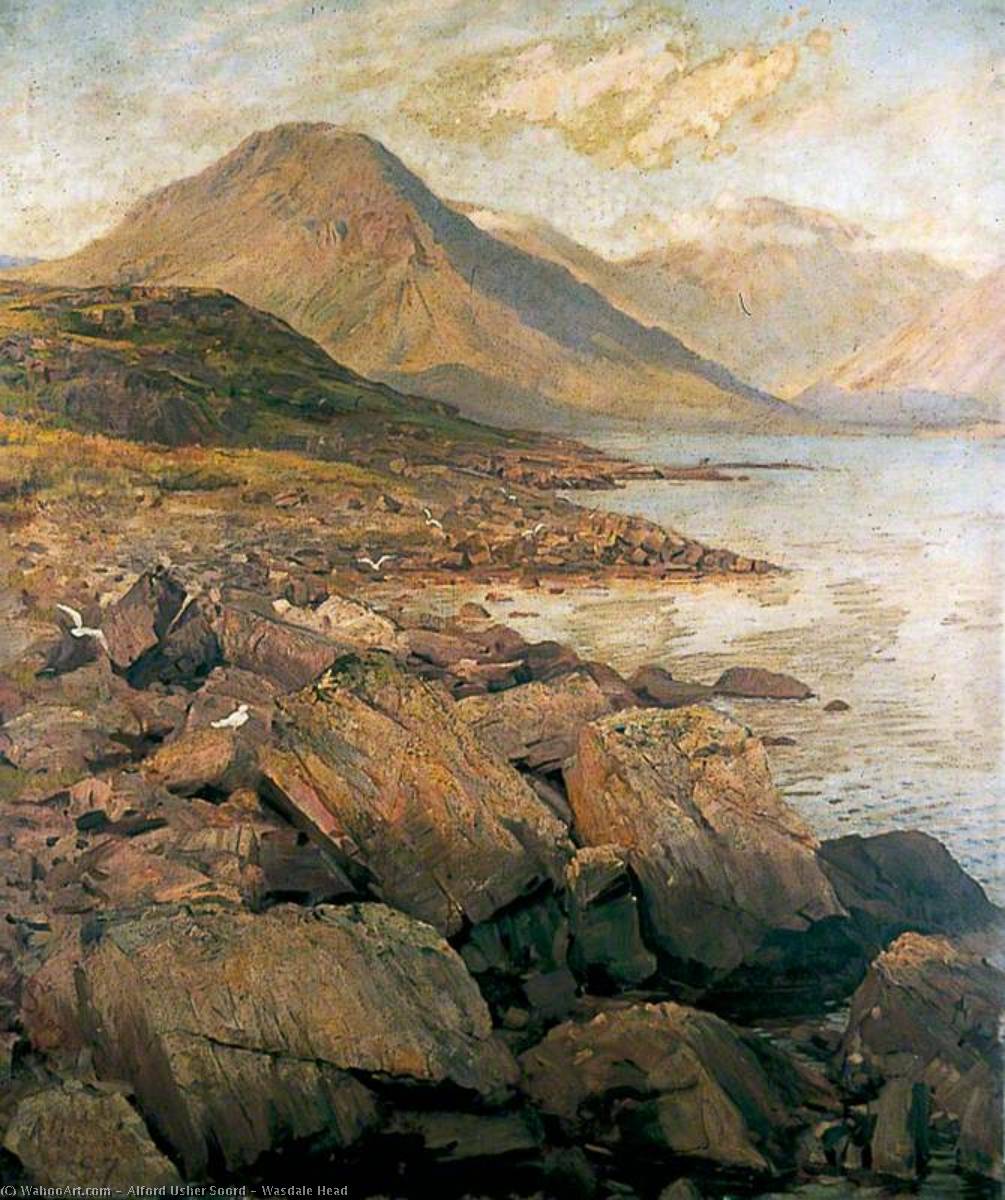 Wikioo.org - The Encyclopedia of Fine Arts - Painting, Artwork by Alford Usher Soord - Wasdale Head