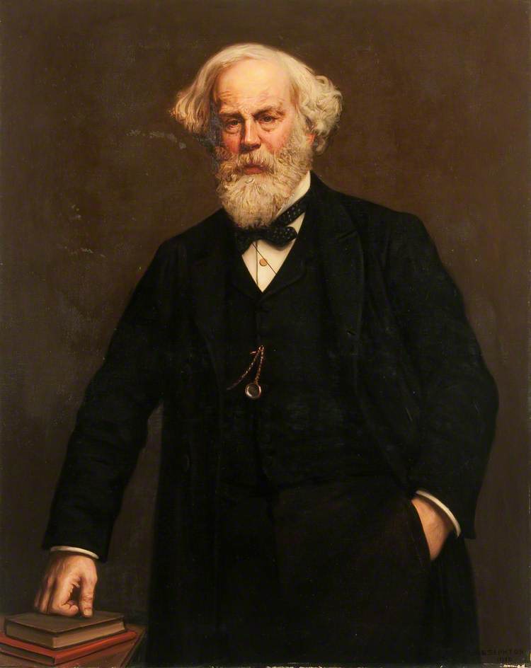 Wikioo.org - The Encyclopedia of Fine Arts - Painting, Artwork by George Harcourt Sephton - Sir Samuel Wilks (1824–1911)
