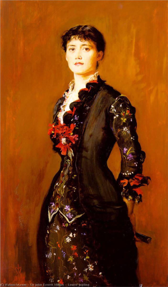 WikiOO.org - Encyclopedia of Fine Arts - Lukisan, Artwork John Everett Millais - Louise Jopling