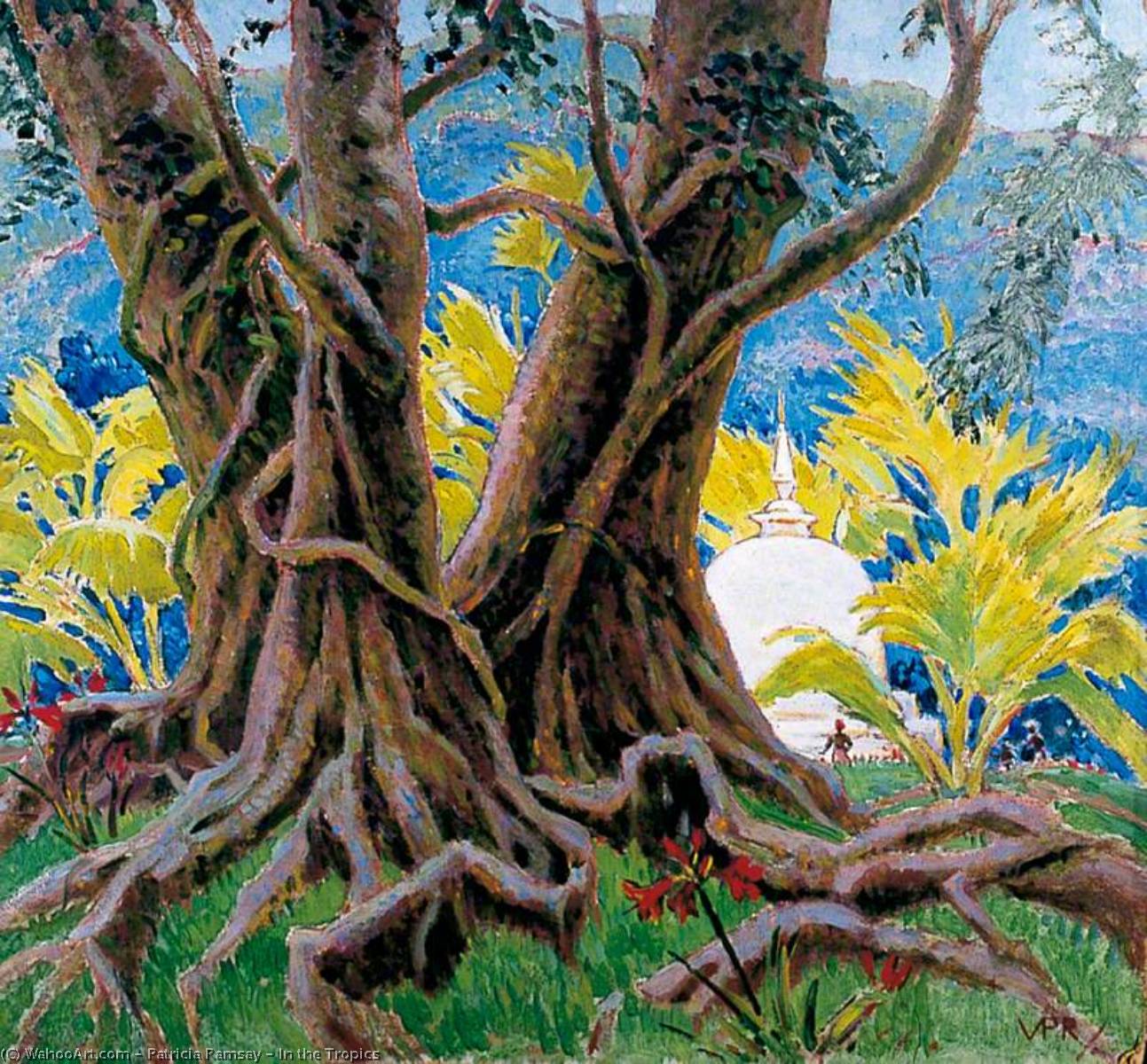Wikioo.org - The Encyclopedia of Fine Arts - Painting, Artwork by Patricia Ramsay - In the Tropics