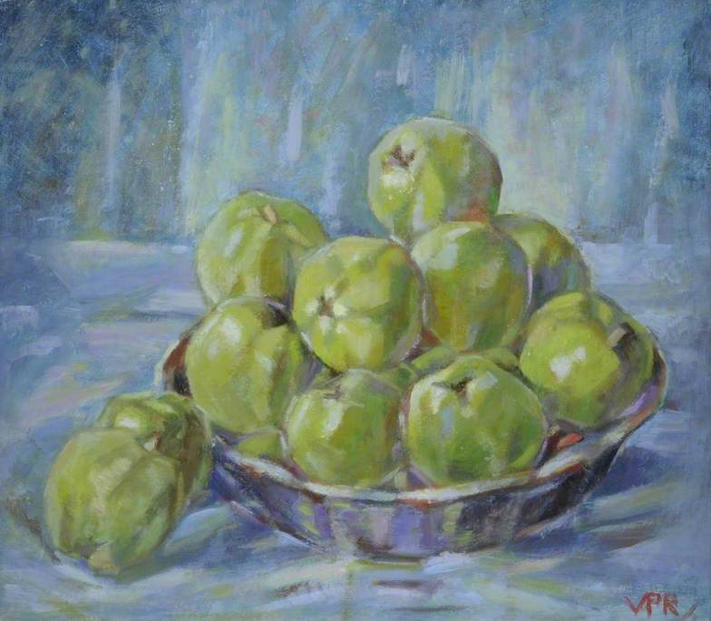 Wikioo.org - The Encyclopedia of Fine Arts - Painting, Artwork by Patricia Ramsay - Green Apples