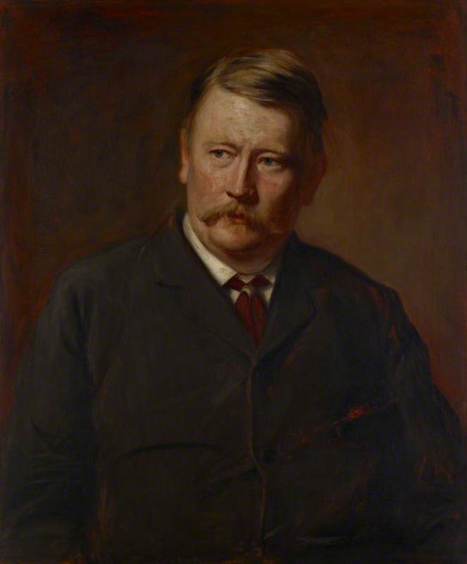 Wikioo.org - The Encyclopedia of Fine Arts - Painting, Artwork by Robert Purves Bell - Andrew Betts Brown (1839–1906), Engineer and Inventor