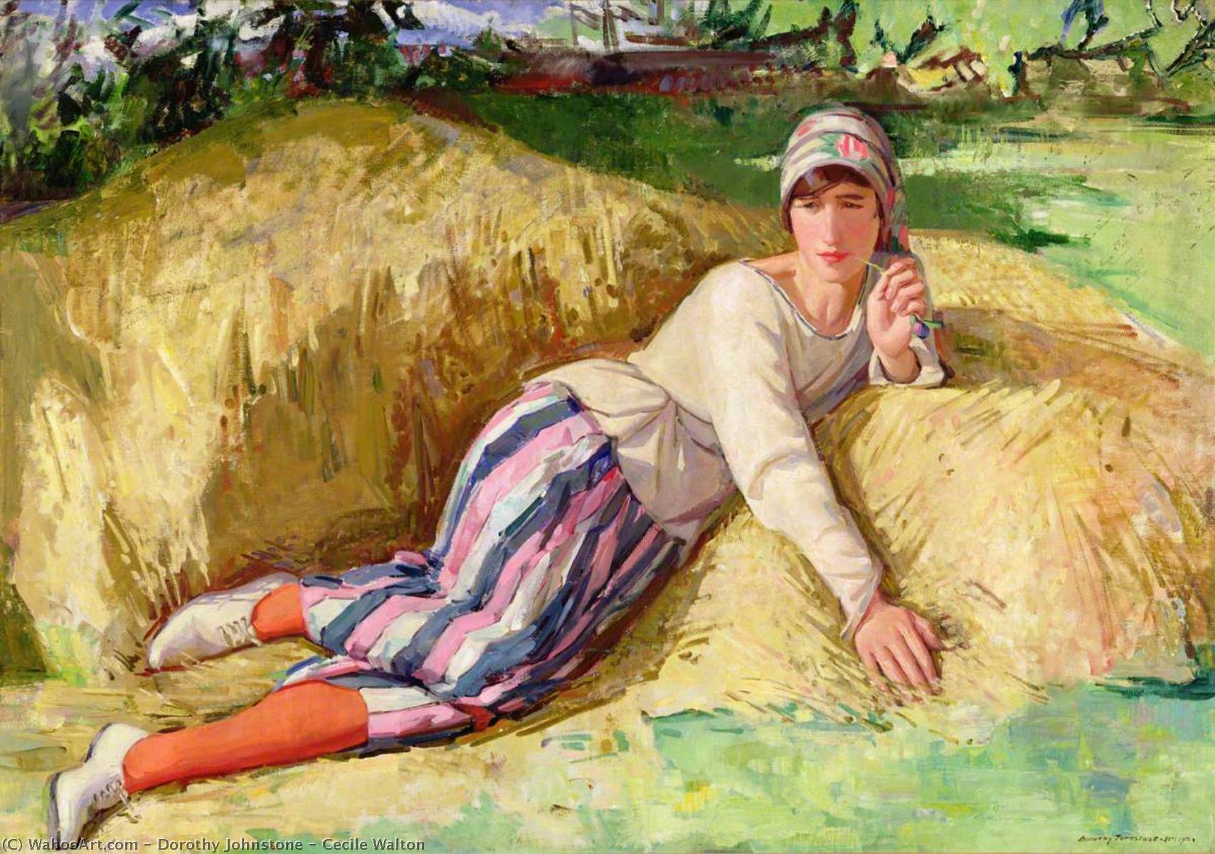 Wikioo.org - The Encyclopedia of Fine Arts - Painting, Artwork by Dorothy Johnstone - Cecile Walton