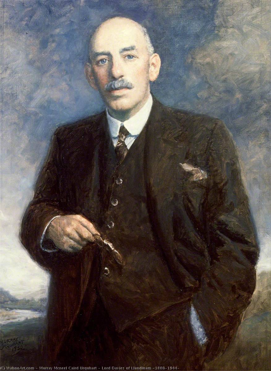 WikiOO.org - Enciclopedia of Fine Arts - Pictura, lucrări de artă Murray Mcneel Caird Urquhart - Lord Davies of Llandinam (1880–1944)