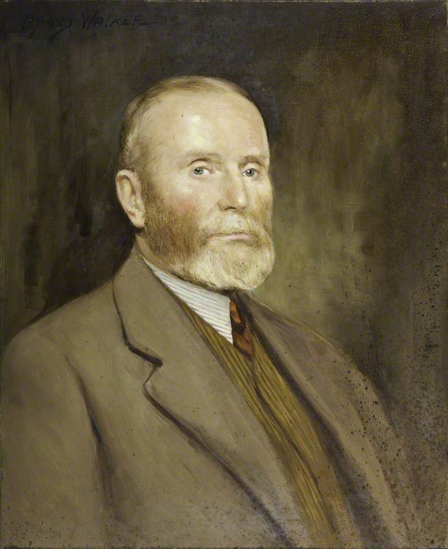 Wikioo.org - The Encyclopedia of Fine Arts - Painting, Artwork by David Bond Walker - Colonel William Arbuthnot Lenox Conyngham (1857–1938)