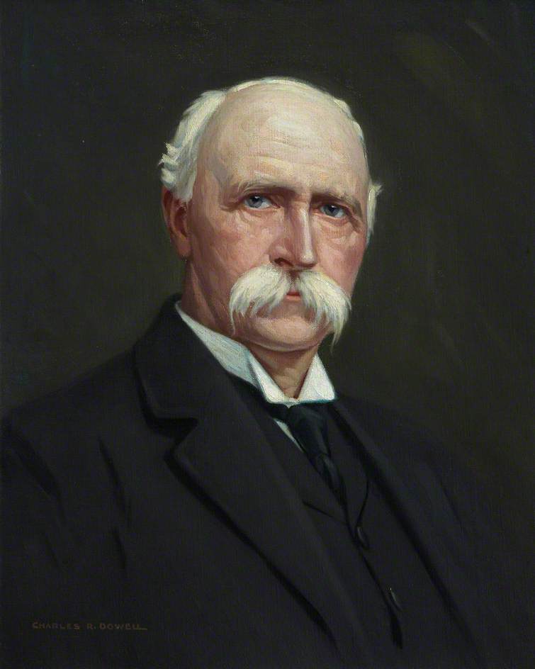 Wikioo.org - The Encyclopedia of Fine Arts - Painting, Artwork by Charles R Dowell - Sir William Macewen (1848–1924), CB, DCL, FRS