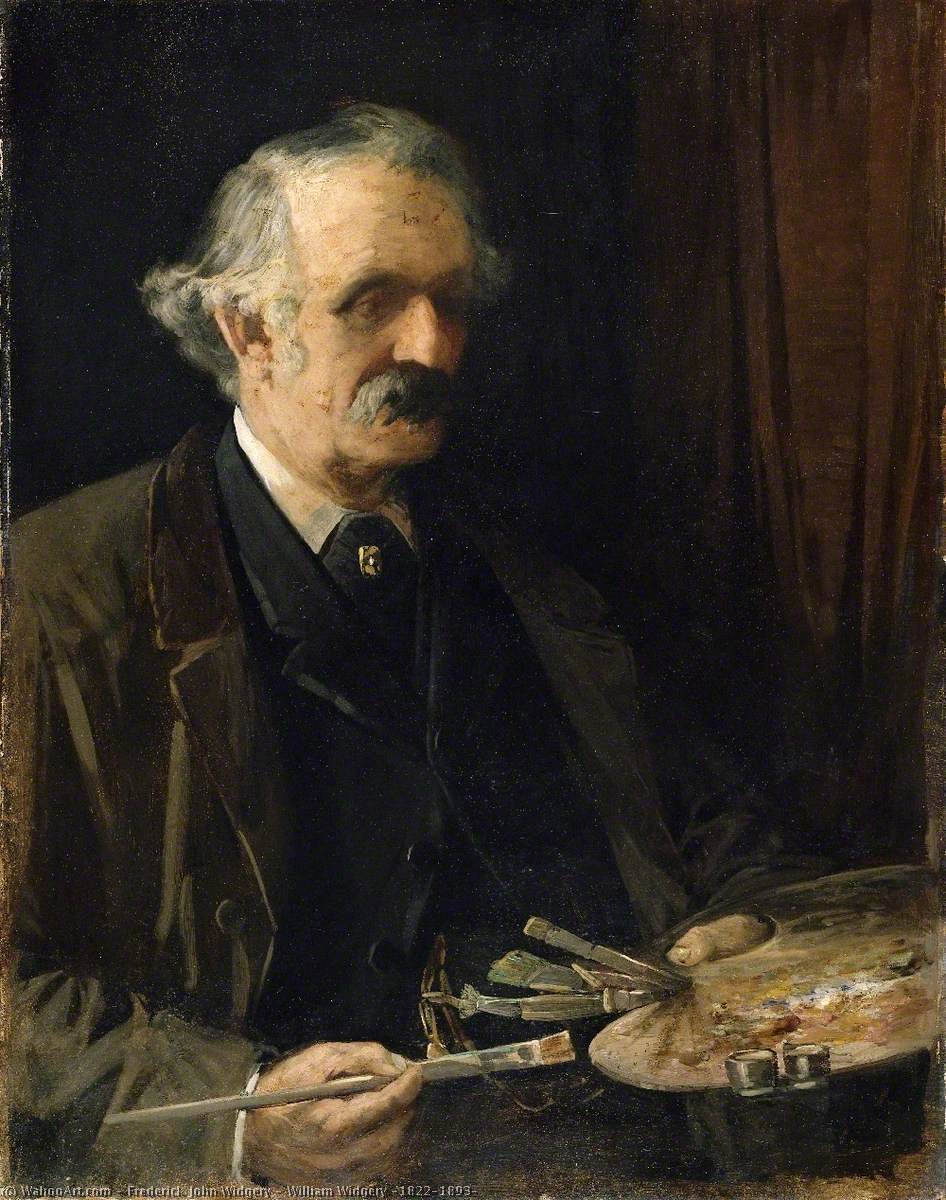 Wikioo.org - The Encyclopedia of Fine Arts - Painting, Artwork by Frederick John Widgery - William Widgery (1822–1893)