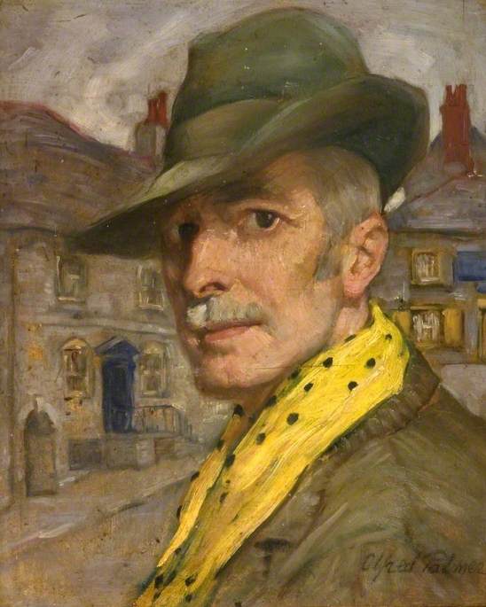 Wikioo.org - The Encyclopedia of Fine Arts - Painting, Artwork by Alfred Palmer - Self Portrait
