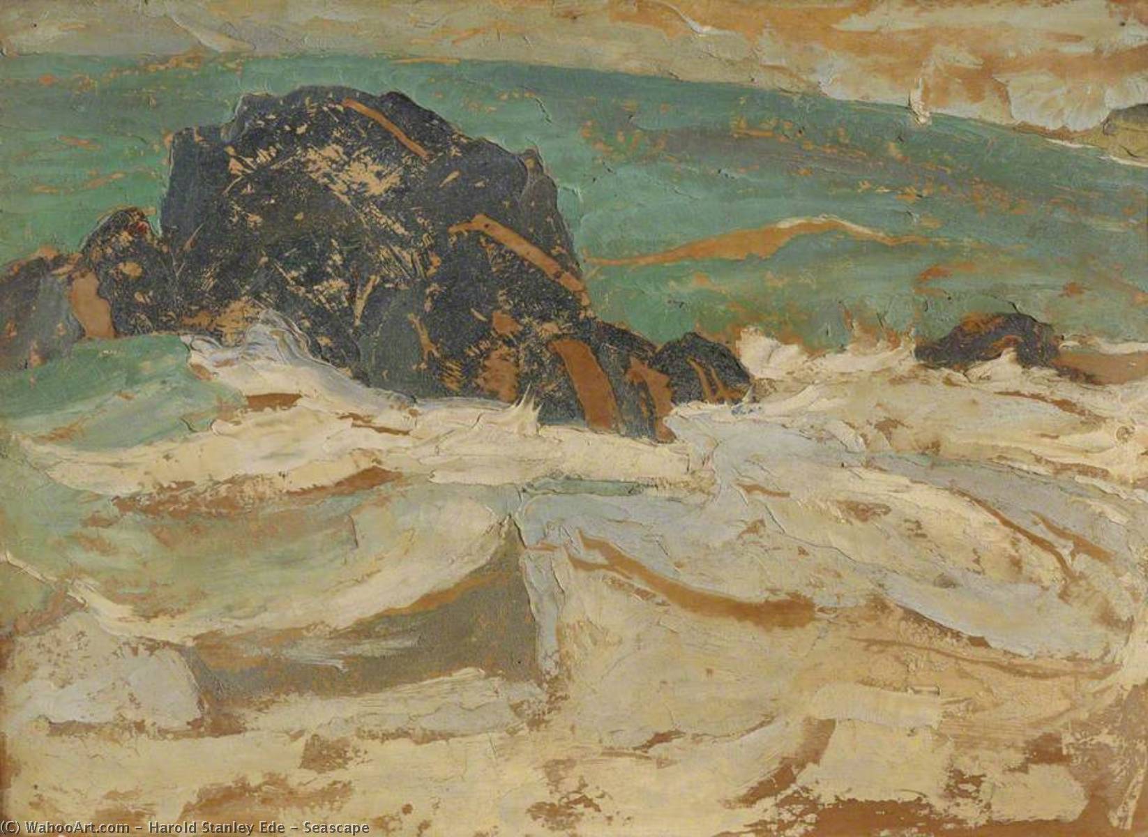 Wikioo.org - The Encyclopedia of Fine Arts - Painting, Artwork by Harold Stanley Ede - Seascape