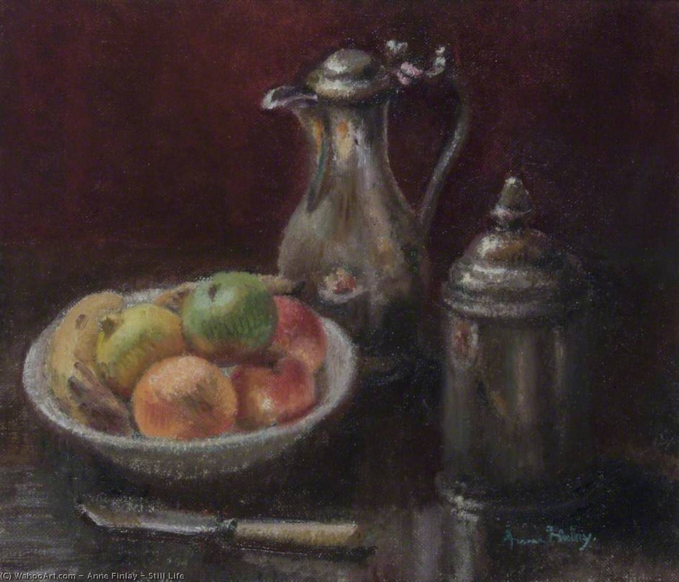 Wikioo.org - The Encyclopedia of Fine Arts - Painting, Artwork by Anne Finlay - Still Life