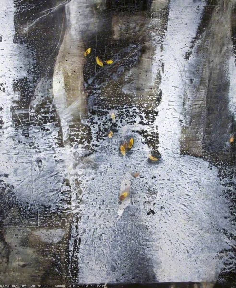 WikiOO.org - Encyclopedia of Fine Arts - Lukisan, Artwork Michael Porter - Shining Cliffs with Falling Leaves