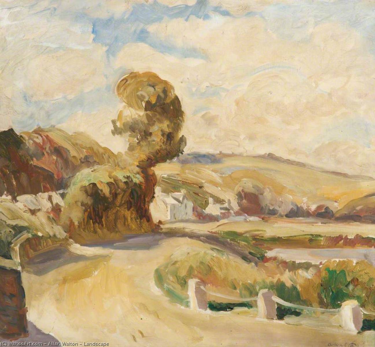 Wikioo.org - The Encyclopedia of Fine Arts - Painting, Artwork by Allan Walton - Landscape