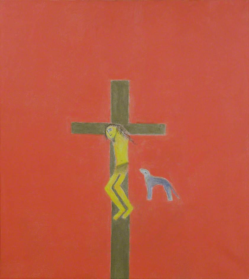 Wikioo.org - The Encyclopedia of Fine Arts - Painting, Artwork by Craigie Ronald John Aitchison - Crucifixion