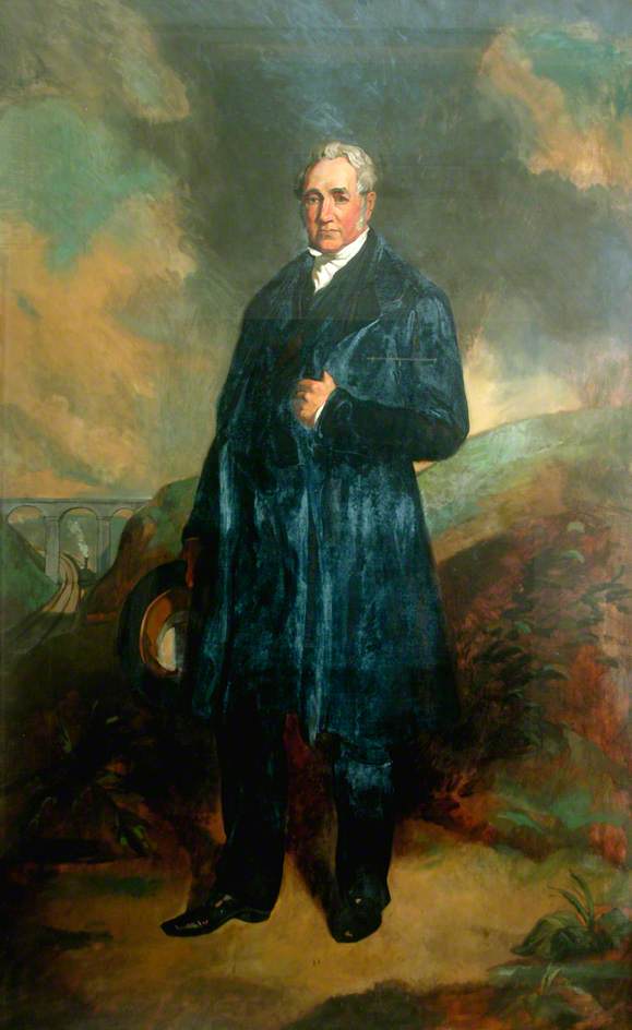Wikioo.org - The Encyclopedia of Fine Arts - Painting, Artwork by Colin Graham Frederick Hayes - George Stephenson (1781–1848) (copy of John Lucas)