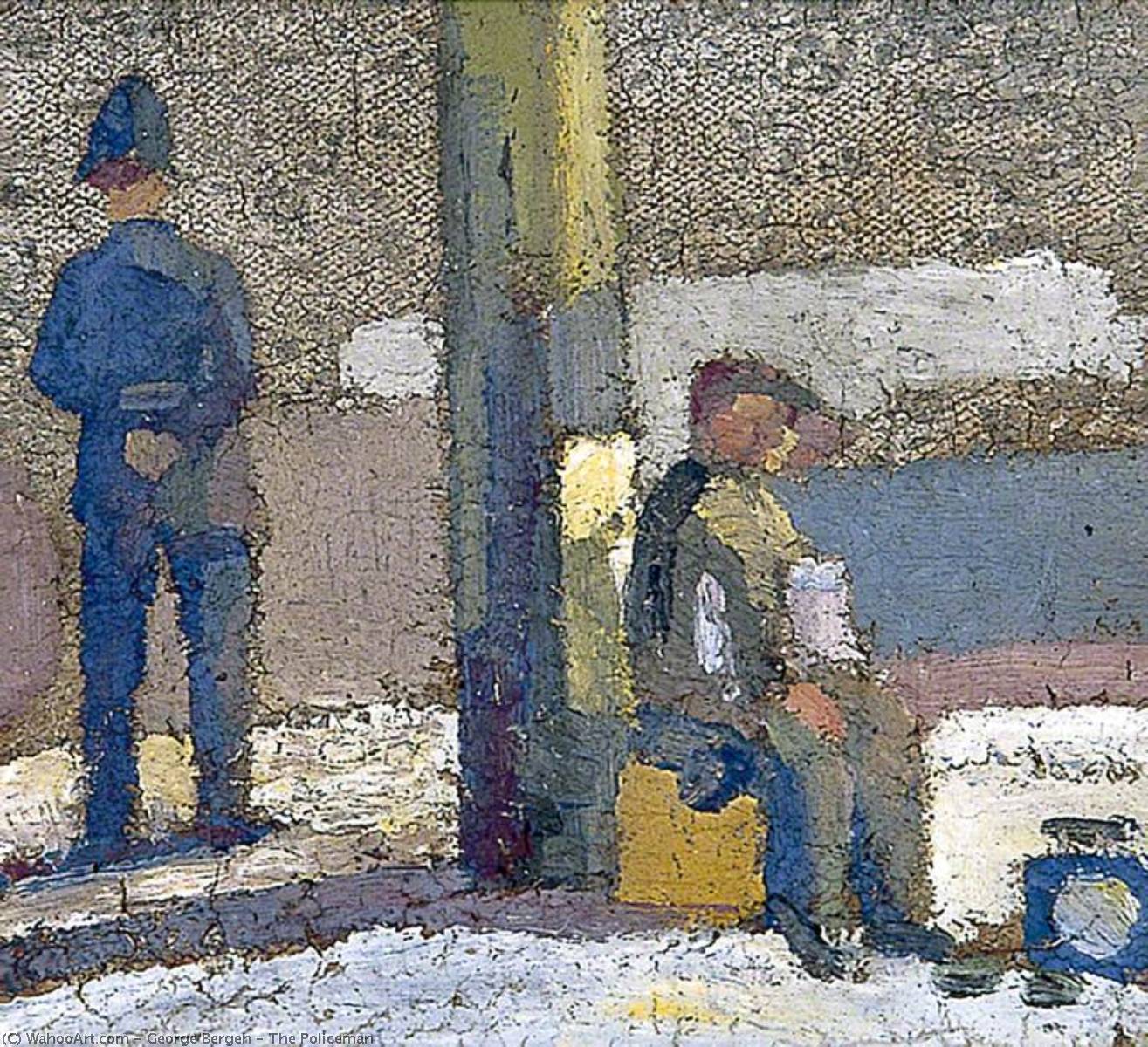Wikioo.org - The Encyclopedia of Fine Arts - Painting, Artwork by George Bergen - The Policeman
