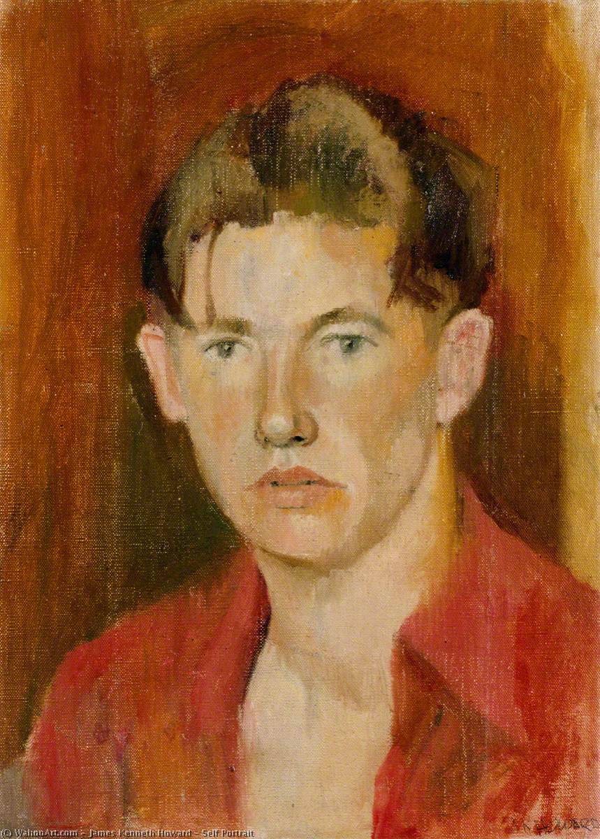 Wikioo.org - สารานุกรมวิจิตรศิลป์ - จิตรกรรม James Kenneth Howard - Self Portrait