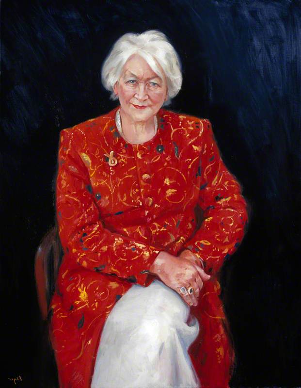 Wikioo.org - The Encyclopedia of Fine Arts - Painting, Artwork by Norman Edgar - Mrs Winifred 'Winnie' Margaret Ewing (b.1929), Politician, Member of the European and Scottish Parliaments