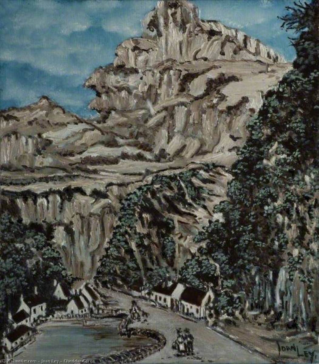 Wikioo.org - The Encyclopedia of Fine Arts - Painting, Artwork by Joan Ley - Cheddar Gorge