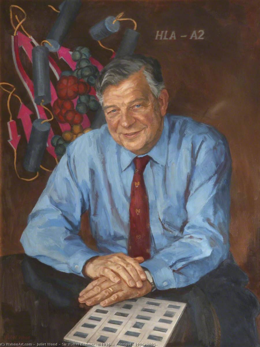Wikioo.org - The Encyclopedia of Fine Arts - Painting, Artwork by Juliet Wood - Sir Walter Bodmer (b.1936), Principal (1996–2005)