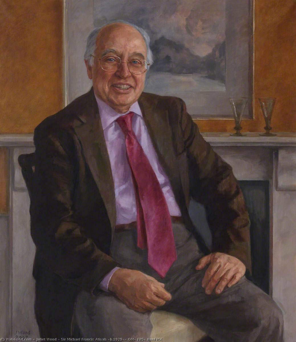 Wikioo.org - The Encyclopedia of Fine Arts - Painting, Artwork by Juliet Wood - Sir Michael Francis Atiyah (b.1929), OM, FRS, HonFRSE