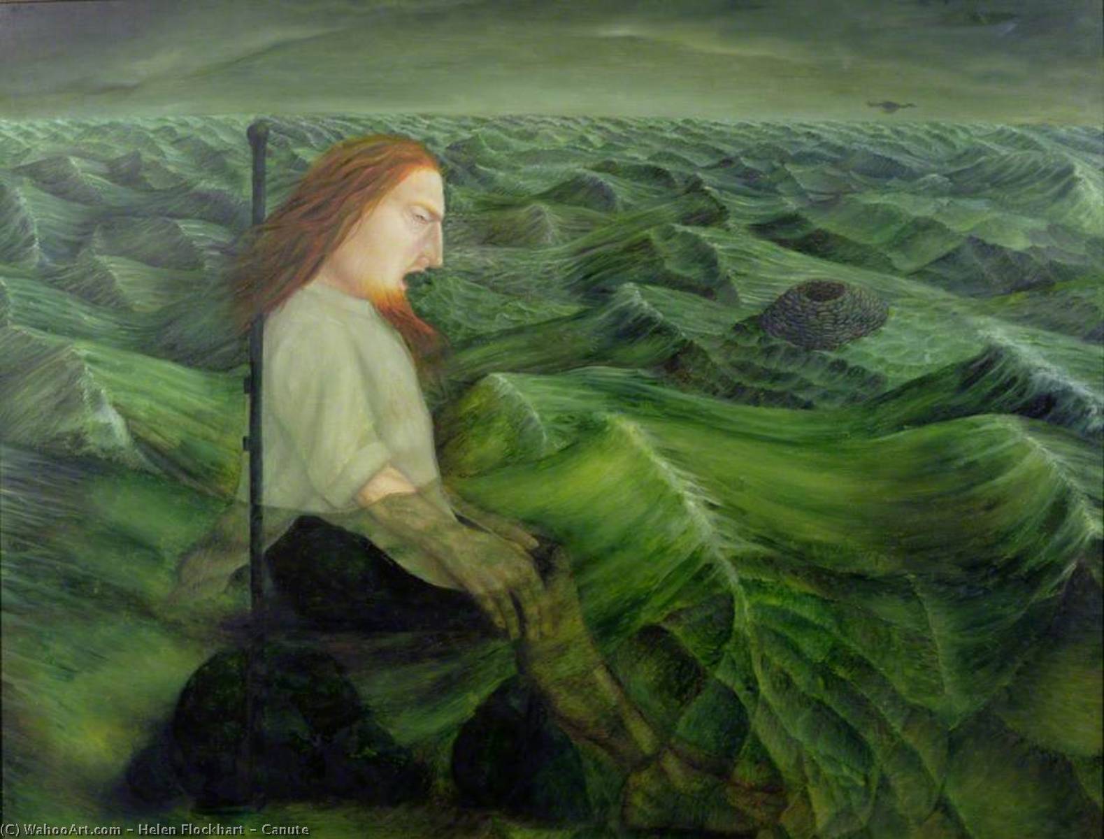 Wikioo.org - The Encyclopedia of Fine Arts - Painting, Artwork by Helen Flockhart - Canute
