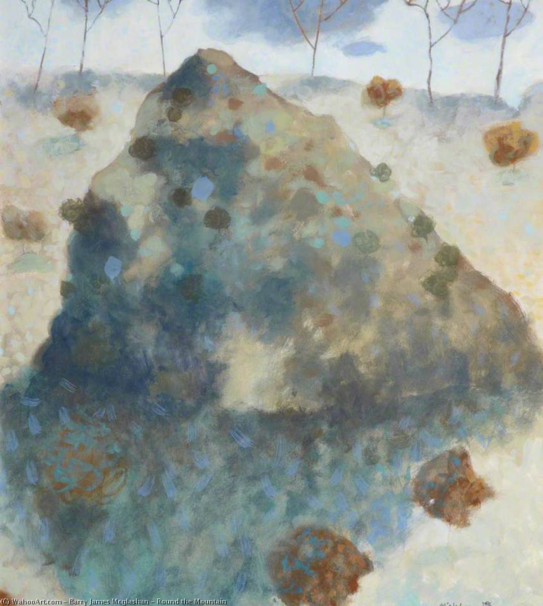 Wikioo.org - The Encyclopedia of Fine Arts - Painting, Artwork by Barry James Mcglashan - Round the Mountain