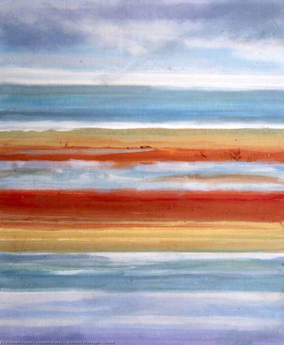 Wikioo.org - The Encyclopedia of Fine Arts - Painting, Artwork by Andrew Stacey - Dawlish Seascape, Devon