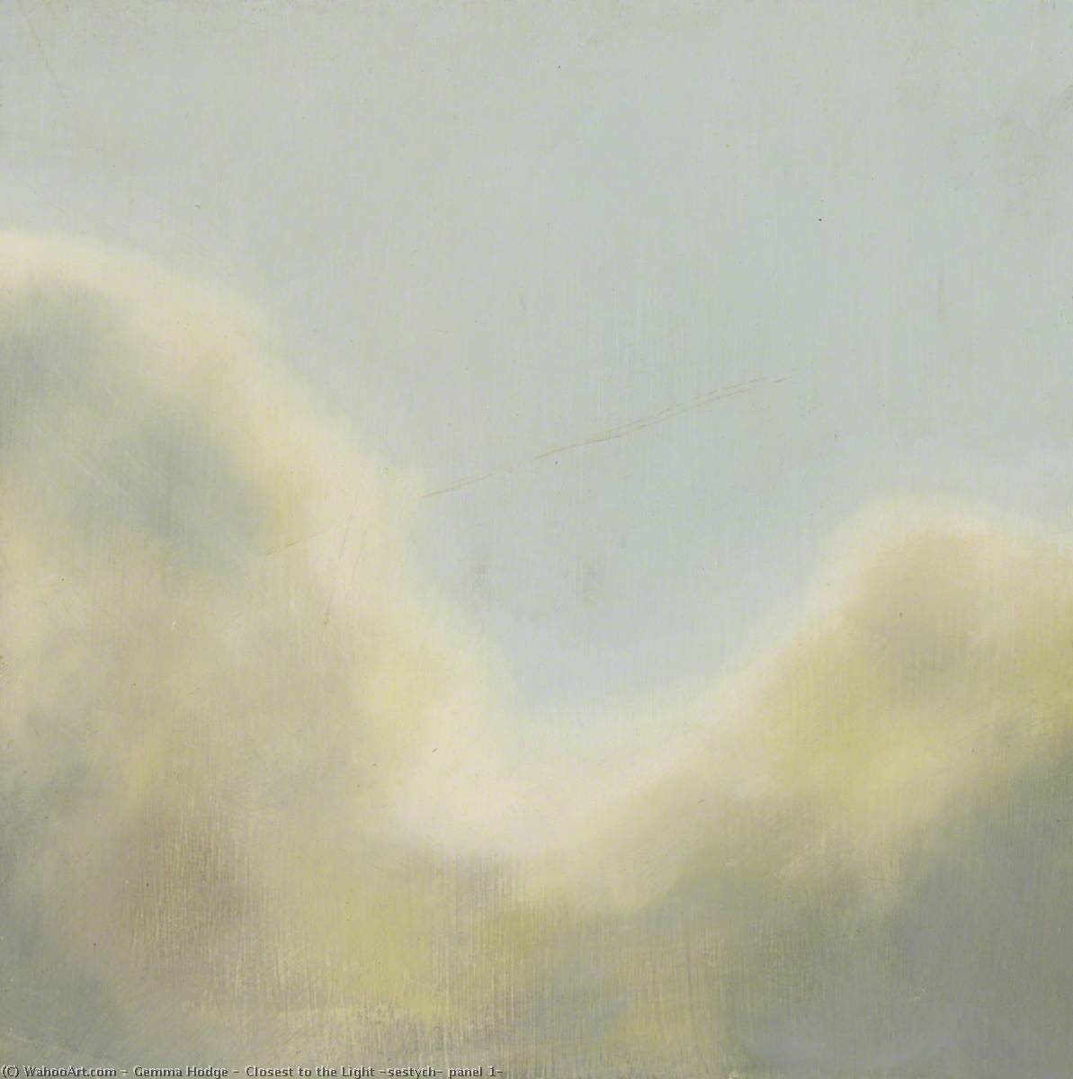 WikiOO.org - Enciclopedia of Fine Arts - Pictura, lucrări de artă Gemma Hodge - Closest to the Light (sestych, panel 1)