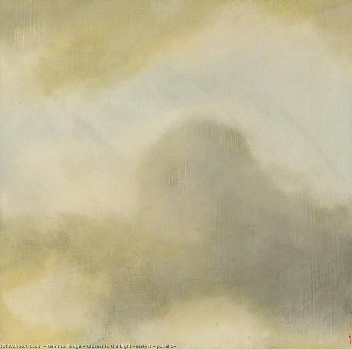 WikiOO.org - Enciclopedia of Fine Arts - Pictura, lucrări de artă Gemma Hodge - Closest to the Light (sestych, panel 5)