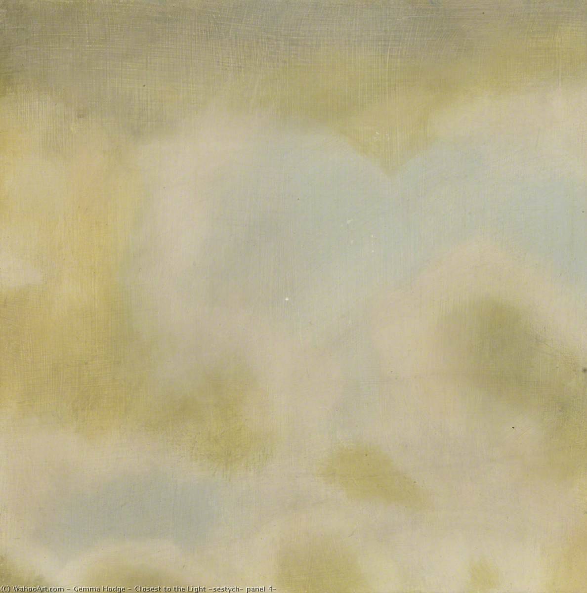 Wikioo.org - สารานุกรมวิจิตรศิลป์ - จิตรกรรม Gemma Hodge - Closest to the Light (sestych, panel 4)